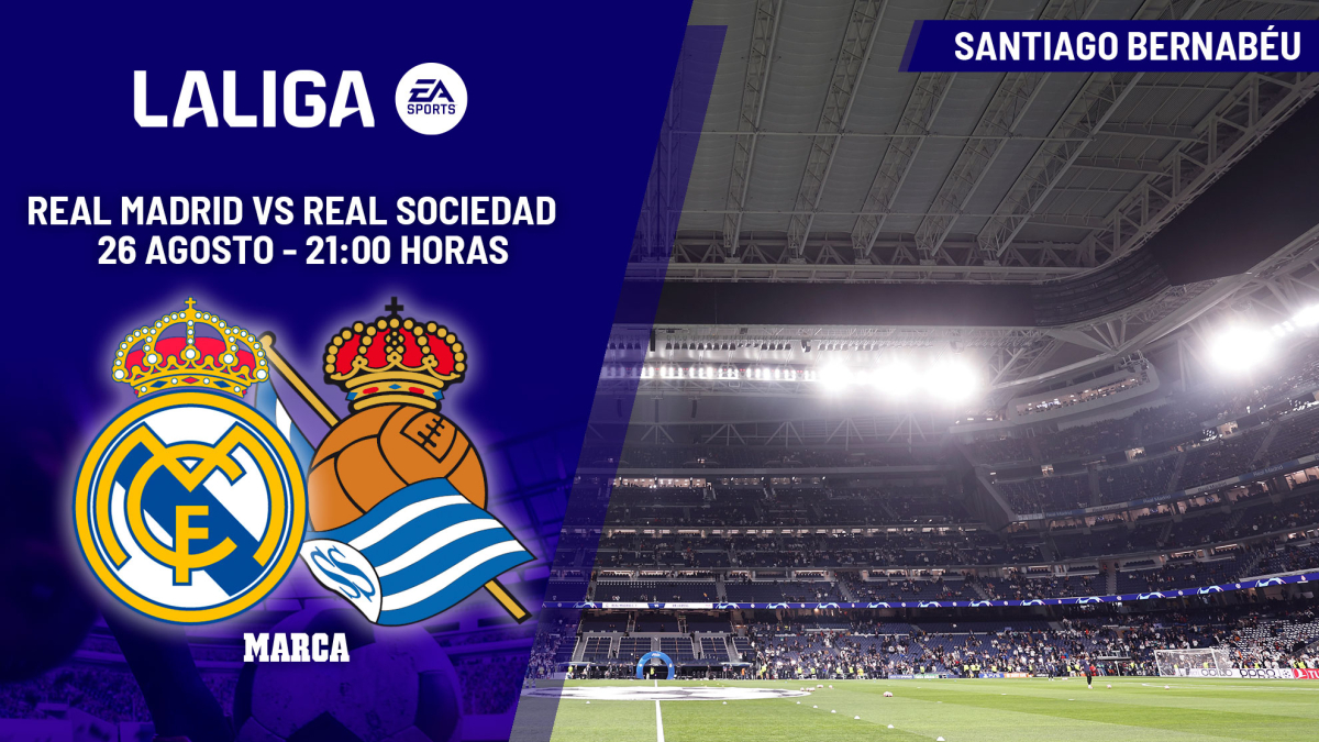 Alineación probable de Real Madrid y Real Sociedad en el partido de LaLiga EA Sports – MARCA