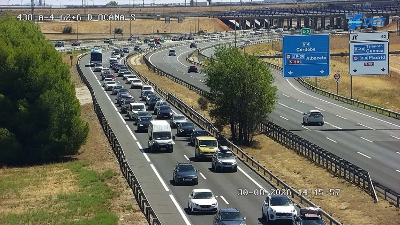 Varios accidentes han complicado los accesos a Madrid, Valencia y Sevilla en la operación retorno de agosto – 20minutos.es