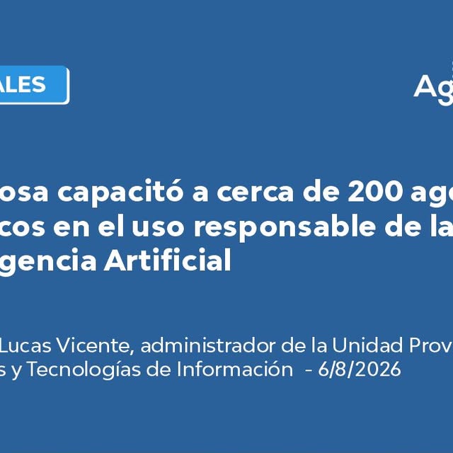 ➡️ La Unidad Provincial de Sistemas y Tecnologías de la Información (UPSTI) dio el puntapié inicial a un programa de formación con horizonte a tres años. La apertura estuvo a cargo del administrador de la Unidad Provincial de Sistemas y Tecnologías de I – instagram.com