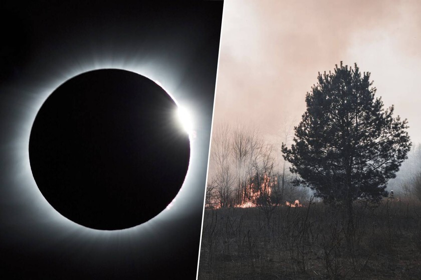 El eclipse va a ser una gran fiesta en la España rural. Para AEMET el riesgo es clarísimo: más incendios