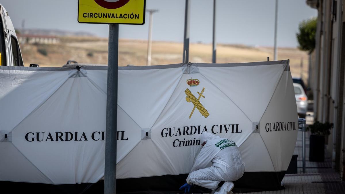 Detenida una de las hijas y su pareja como presuntos autores del crimen del matrimonio de Tauste y Criminalística entra en la vivienda – El Periódico de Aragón