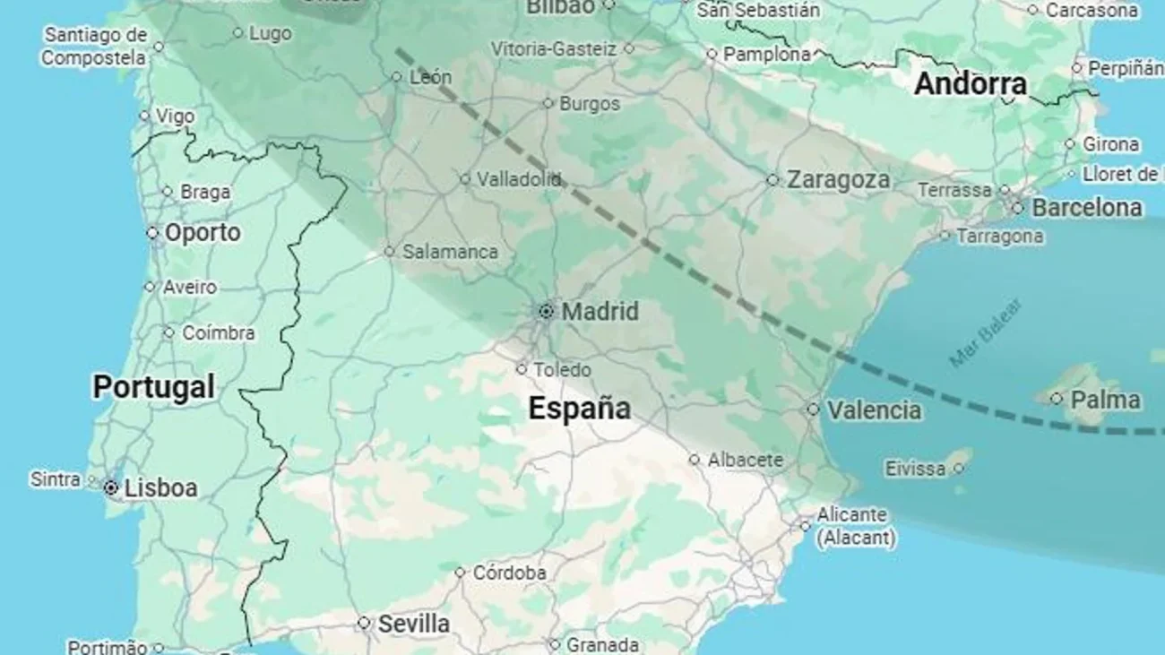 Mapa del eclipse solar del 12 de agosto en Asturias: la mejor hora para verlo – La Razón