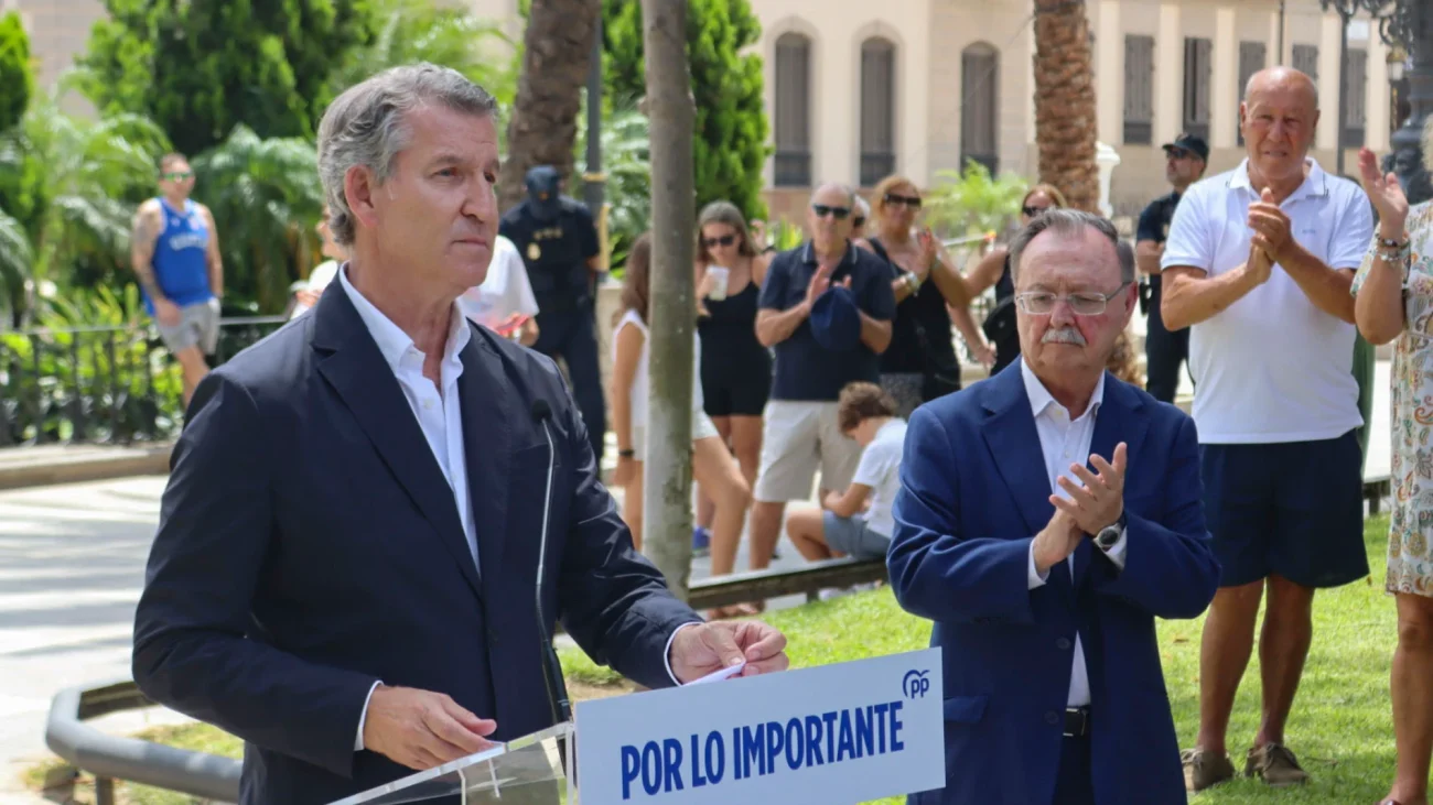 Feijóo arremete contra el Gobierno por conocer la amenaza en Ceuta y no hacer nada