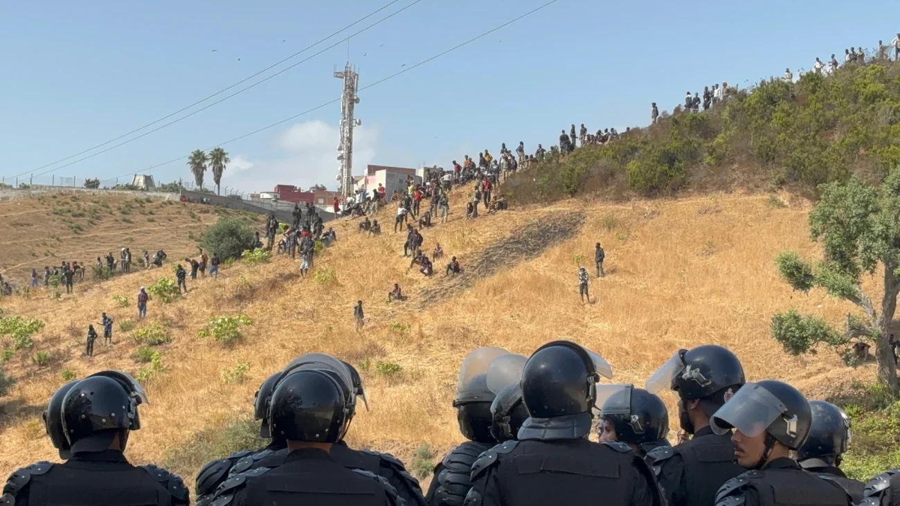 Marruecos detiene a 111 personas que intentaban entrar en Ceuta