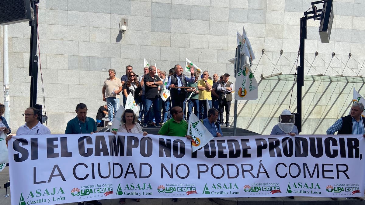 Las organizaciones agrarias se manifiestan hoy en unidad ante la Junta de Castilla y León – Cadena SER