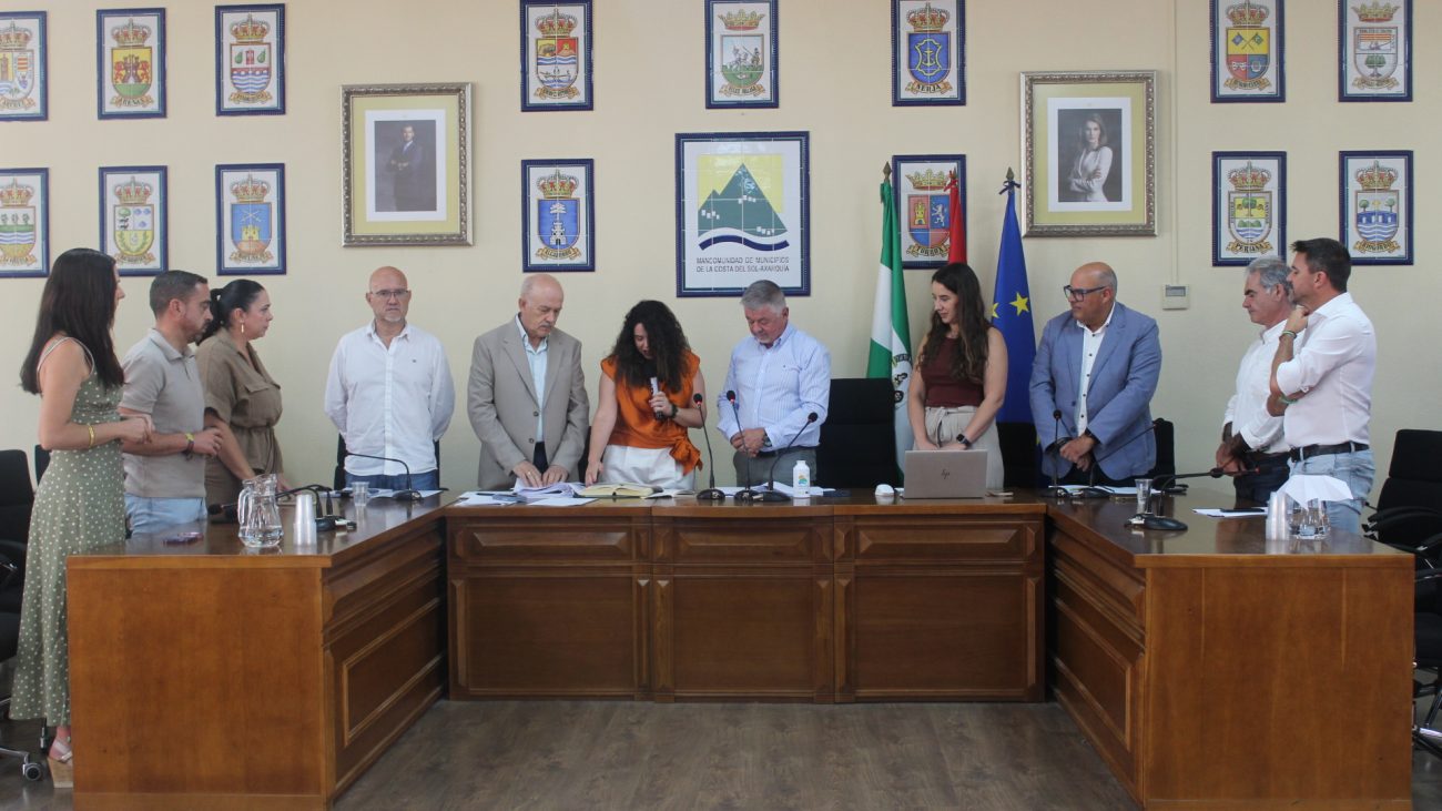 Lourdes Piña se incorpora a la Junta General de la Mancomunidad Axarquía Costa del Sol