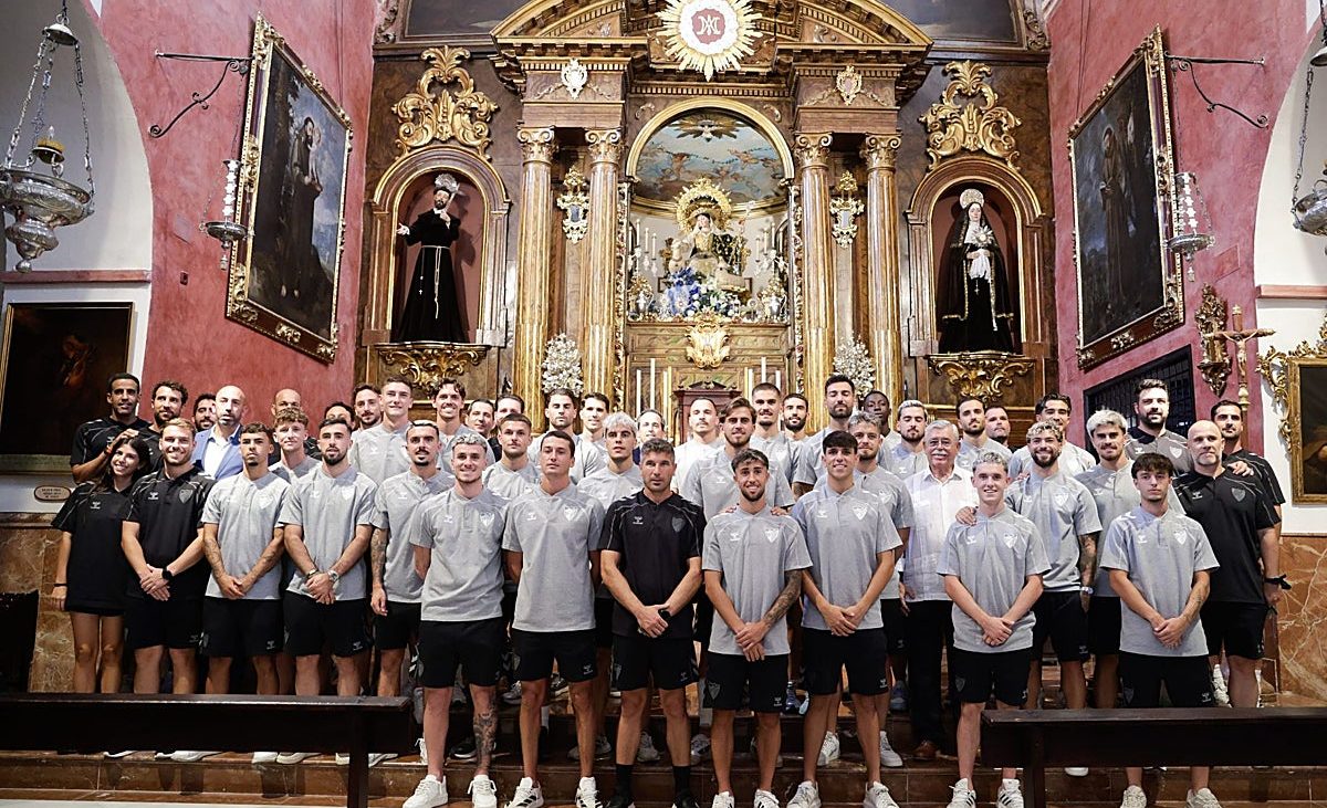 El Málaga se encomienda de nuevo a la Divina Pastora en su regreso a Primera División – Diario Sur