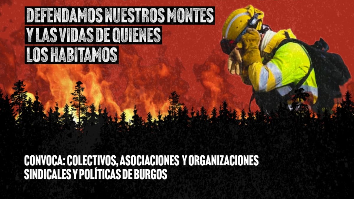 Más de 60 colectivos se movilizan en Castilla y León para reclamar una nueva política frente a los incendios – Cadena SER