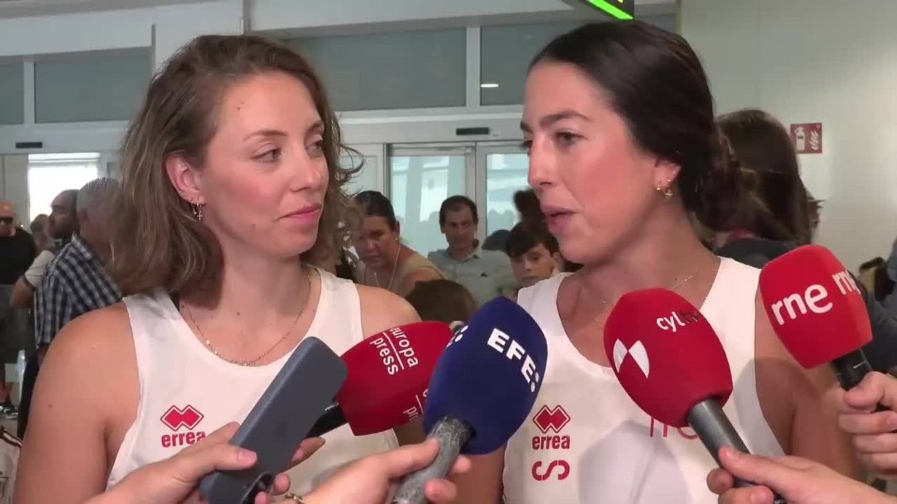 El conjunto español de gimnasia rítmica, recibido en Madrid al grito de “¡campeonas del mundo!” – ABC