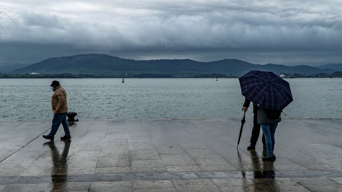 Cantabria estará este sábado en alerta amarilla por lluvias y en alerta naranja por tormentas – Cadena SER
