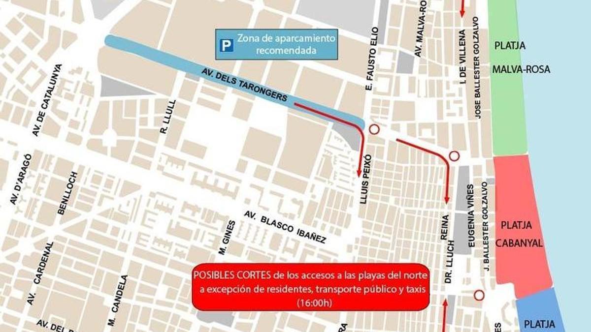 València blindada por el eclipse: calles cortadas y acceso restringido – Levante-EMV