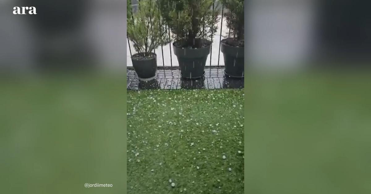 Imagen de las tormentas en Cataluña – Diari ARA