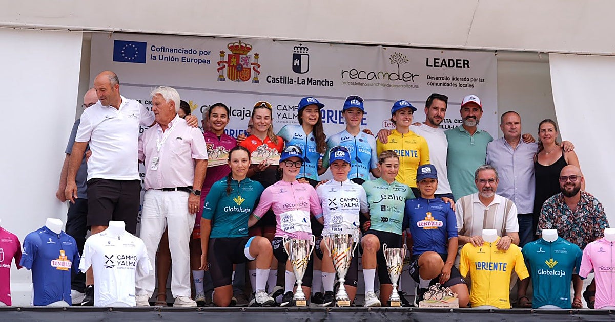 Maite Urteaga, vencedora absoluta de la II Vuelta Ciclista Castilla-La Mancha Leader femenina – ABC