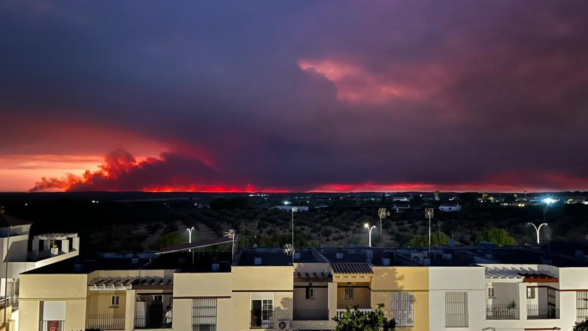 El incendio de Niebla se extiende por la provincia de Sevilla: salta la carretera del Álamo y avanza hacia Aznalcóllar y El Castillo de las Guardas – El Correo de Andalucía