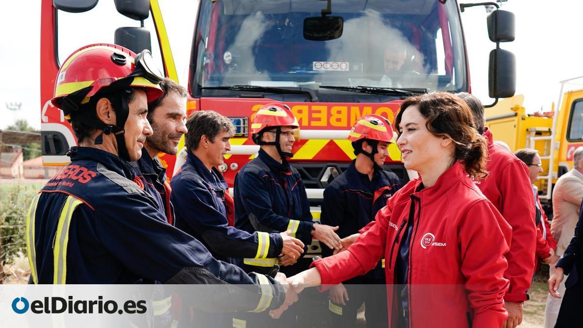 Rivas recurre por «injusta» la subida que impone Ayuso en la tasa con la que cobra el servicio de bomberos en Madrid – elDiario.es
