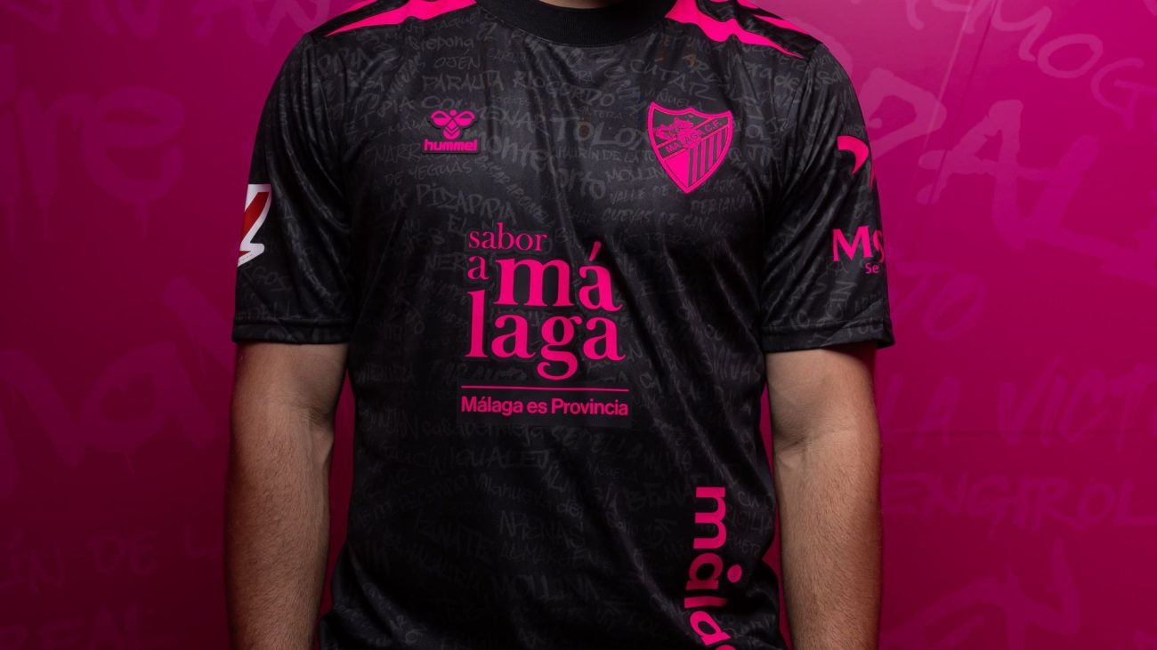 El Málaga CF y su nueva camiseta para la tercera equipación: «Un homenaje a toda la provincia» – Telecinco
