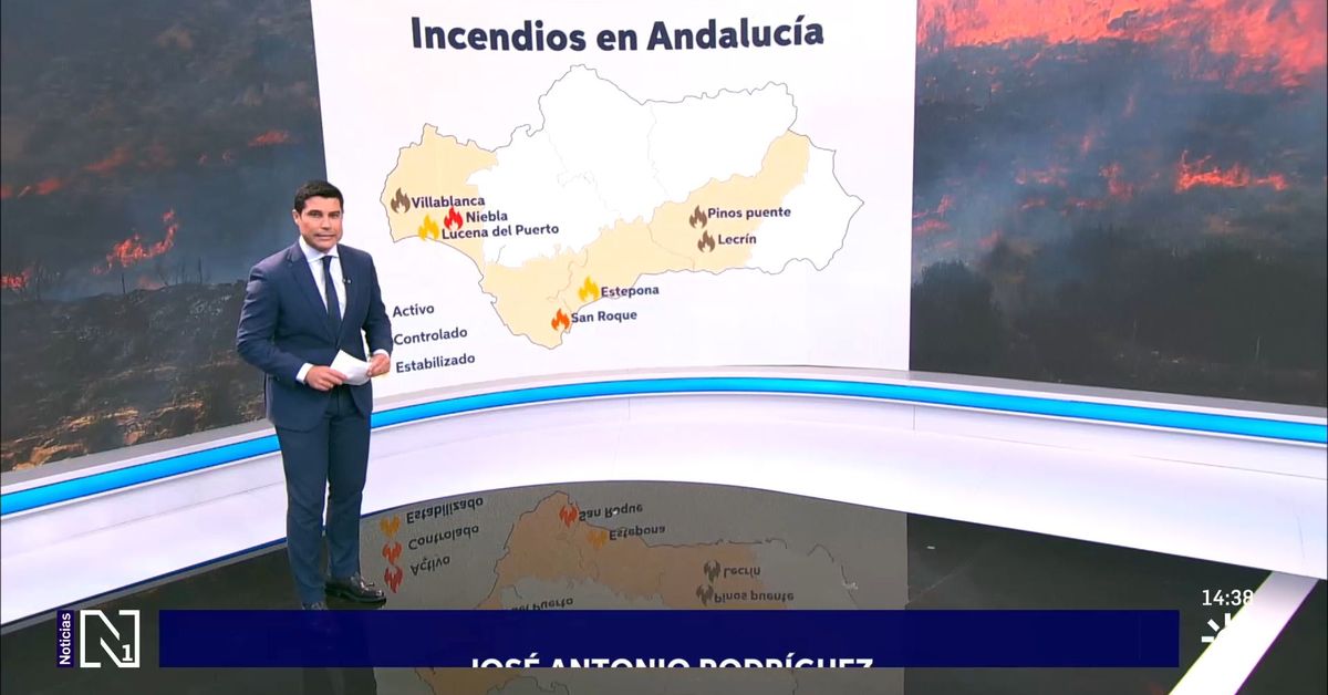 Máxima alerta de incendios en Andalucía – Canal Sur