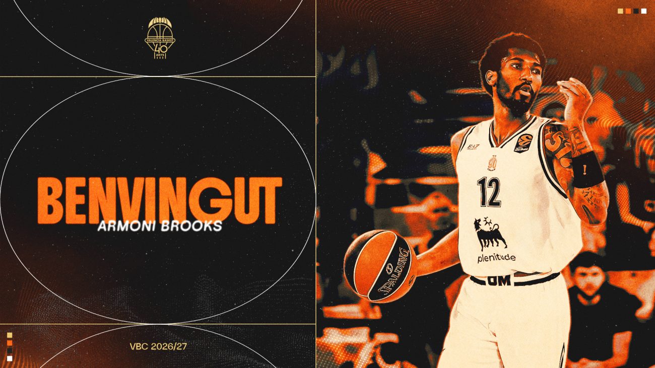 Armoni Brooks, tirador de lujo para Valencia Basket – Valencia Basket Club
