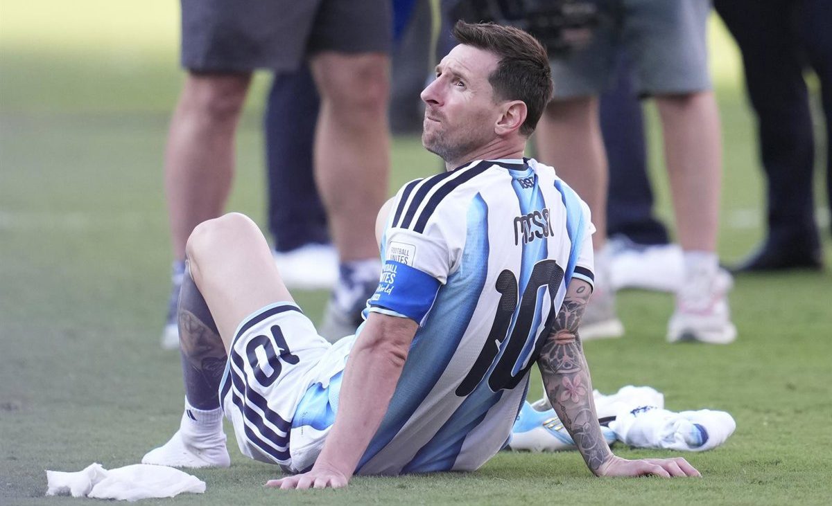 Leo Messi deja la selección argentina