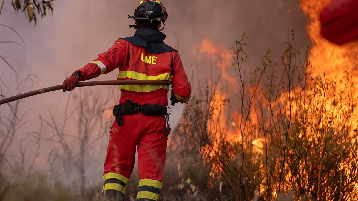 El viento complica la extinción del incendio de Niebla: el fuego ya ha calcinado 4.000 hectáreas y obliga a evacuar – Libertad Digital
