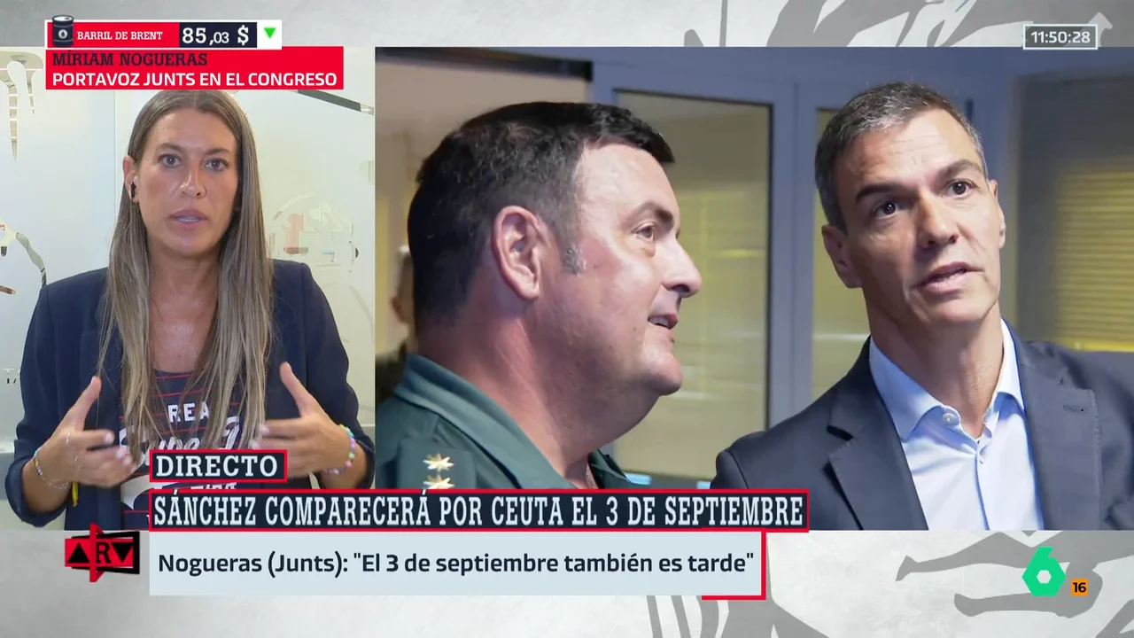 Nogueras (Junts) pide la cesión de las competencias de inmigración para Cataluña: «Las queremos para tener los datos, hay mucha opacidad» – LaSexta