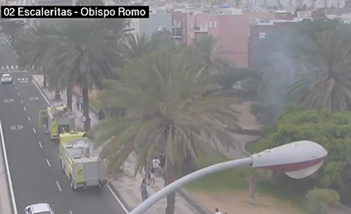 Domingo de incendios en la Las Palmas de Gran Canaria: dos fuegos en Escaleritas y Vegueta – Canarias7