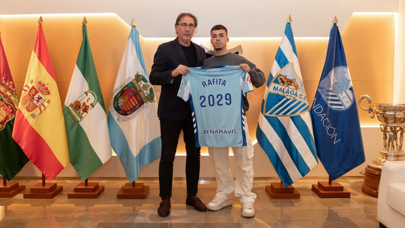 El Málaga ya trabaja en la mejora del contrato de Rafita – Radio Marca Málaga