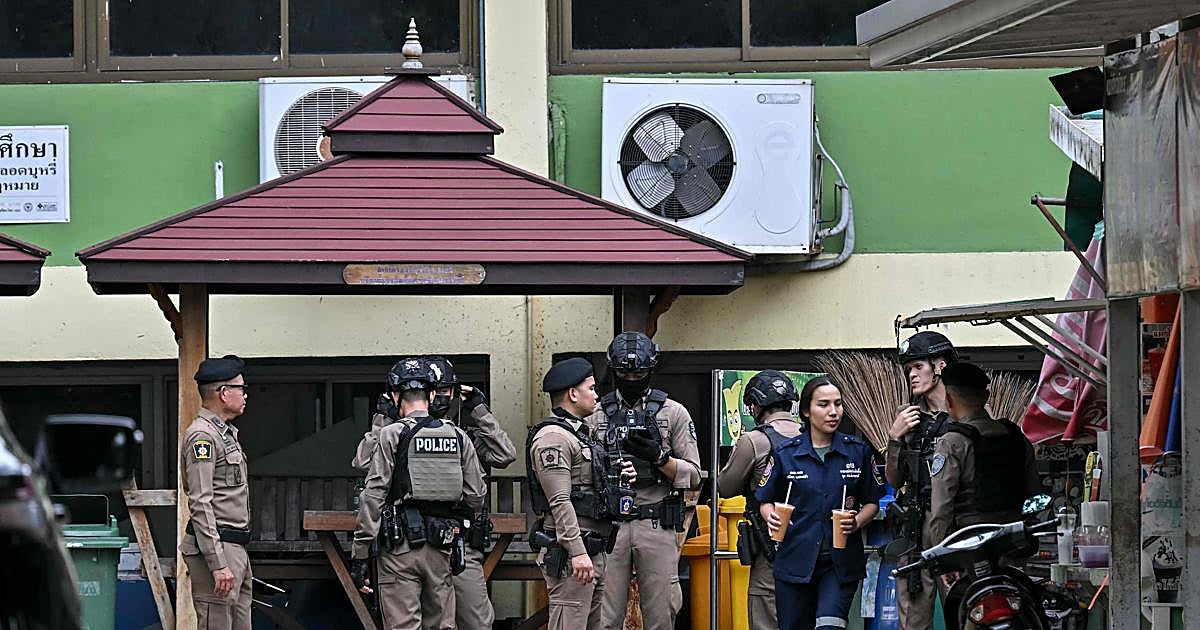 Al menos siete muertos y 15 heridos por un tiroteo en una escuela de Tailandia