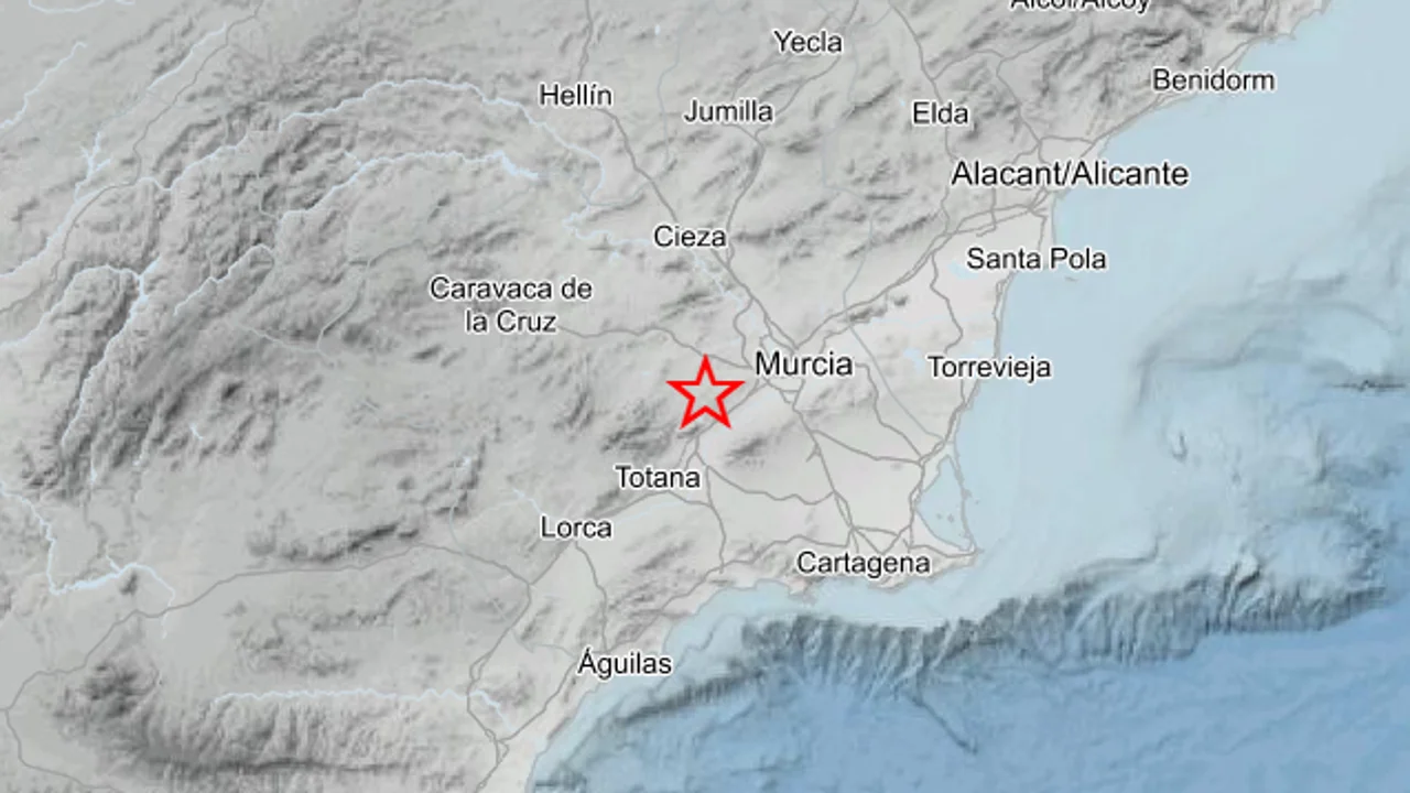 Un terremoto de magnitud 4,1 sacude con fuerza la Región de Murcia – antena3.com