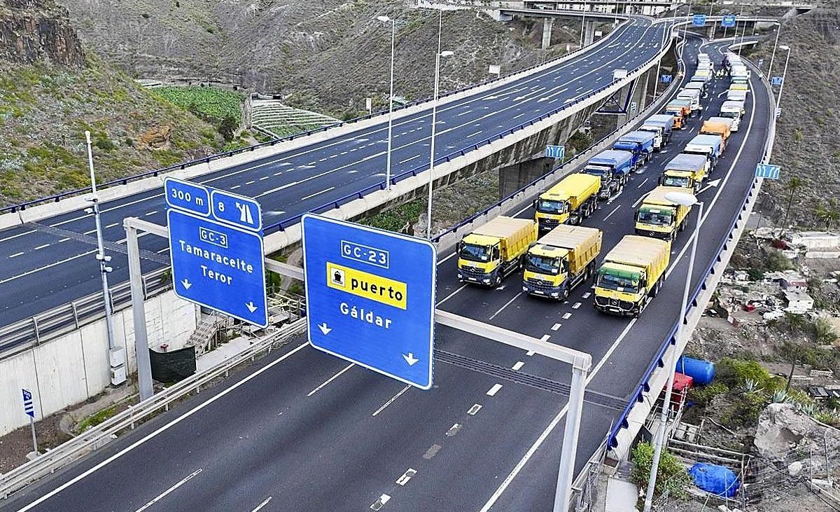 La GC-3 se cierra desde las 08.00 de este domingo en sentido norte entre Barranco Seco y La Paterna – Canarias7